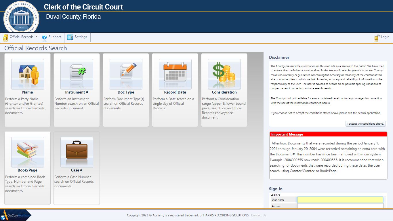 Duval County Public Records Search